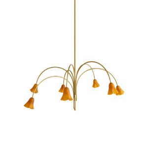 Flora Glass Chandelier